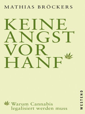 cover image of Keine Angst vor Hanf!